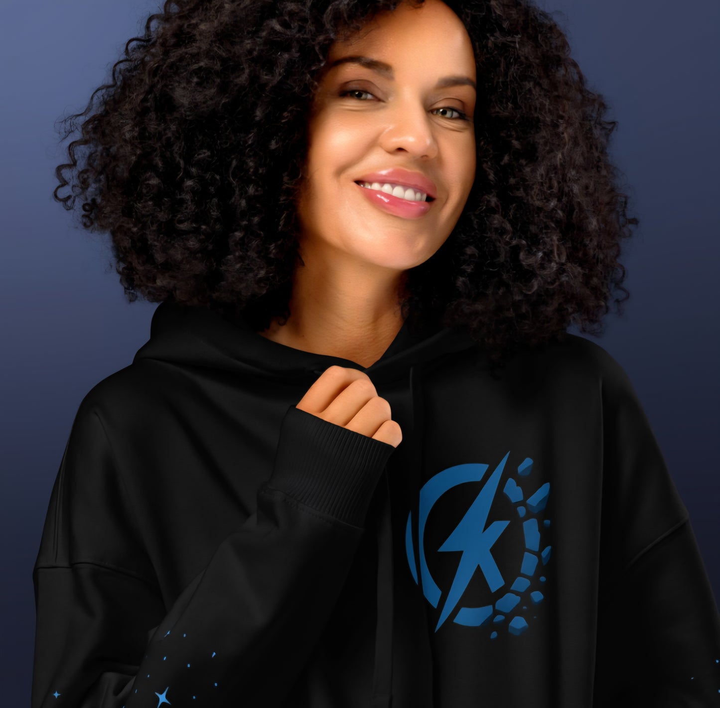 Unisex K Strike Relaxed Hoodie