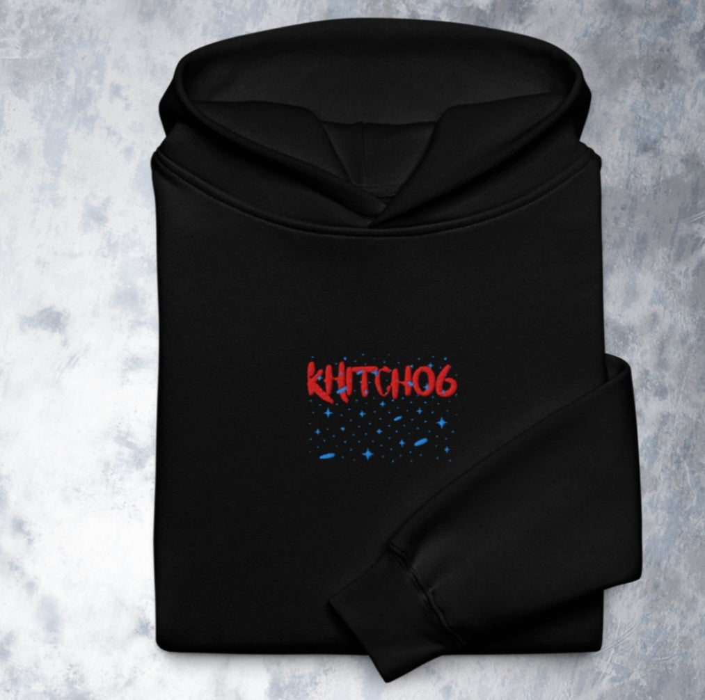 Unisex oversized Falling stars hoodie